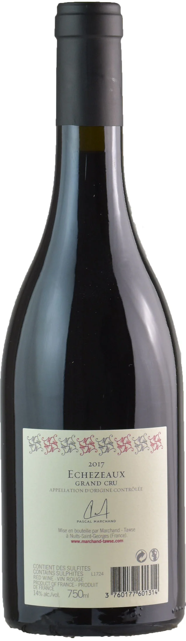Marchand Tawse Echezeaux Grand Cru 2017 - Image 2