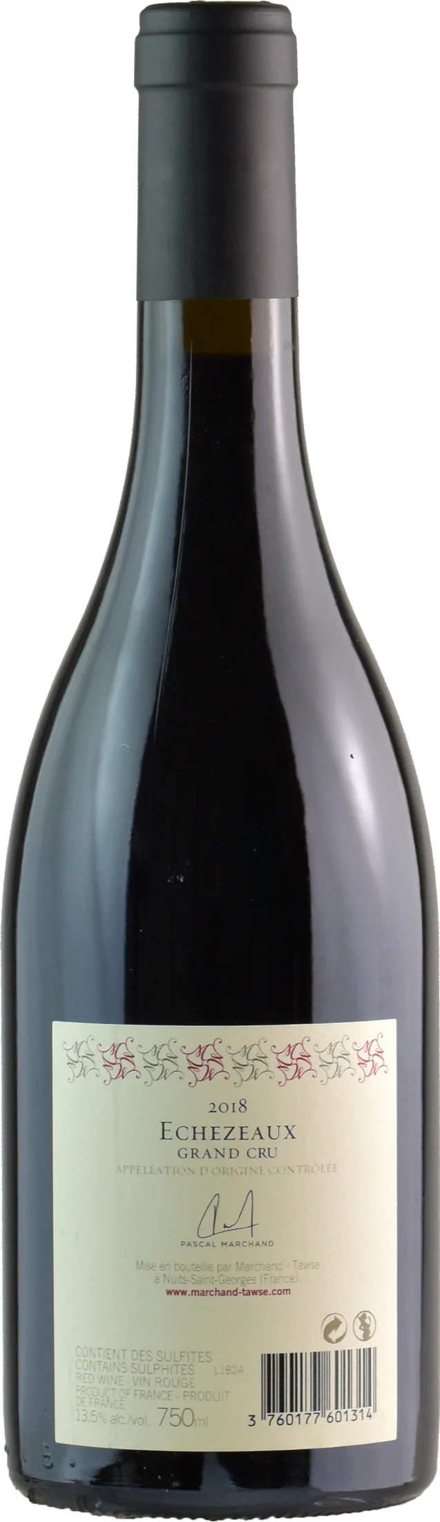 Marchand Tawse Echezeaux Grand Cru 2018 - Image 2