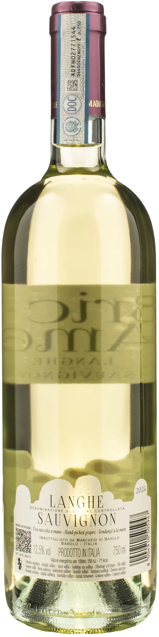 Marchesi di Barolo Langhe Sauvignon Bianco Bric Amel 2024 - Image 2