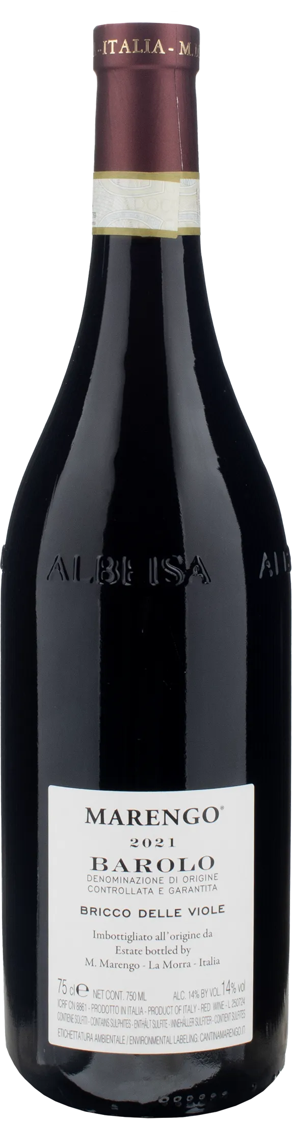 Marengo Barolo Bricco delle Viole 2021 - Image 2