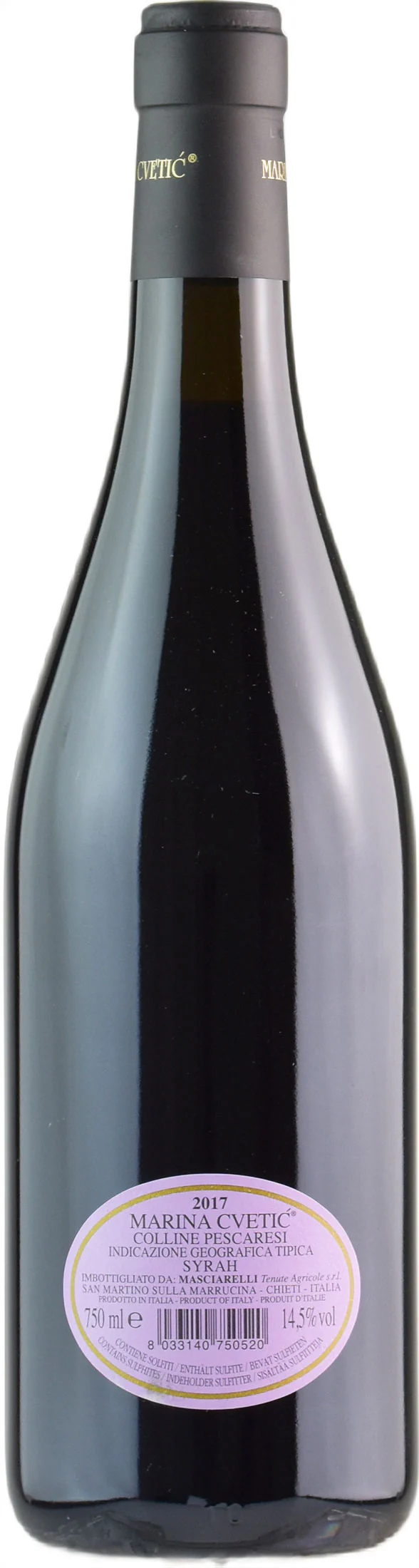 Masciarelli Marina Cvetic Syrah 2017 - Image 2