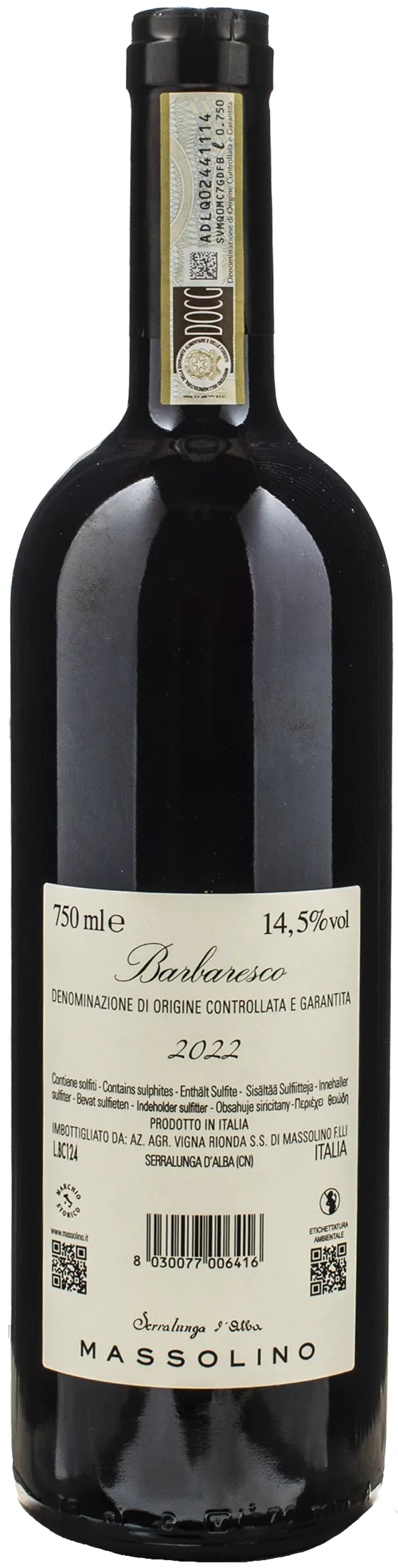 Massolino Barbaresco 2022 - Image 2