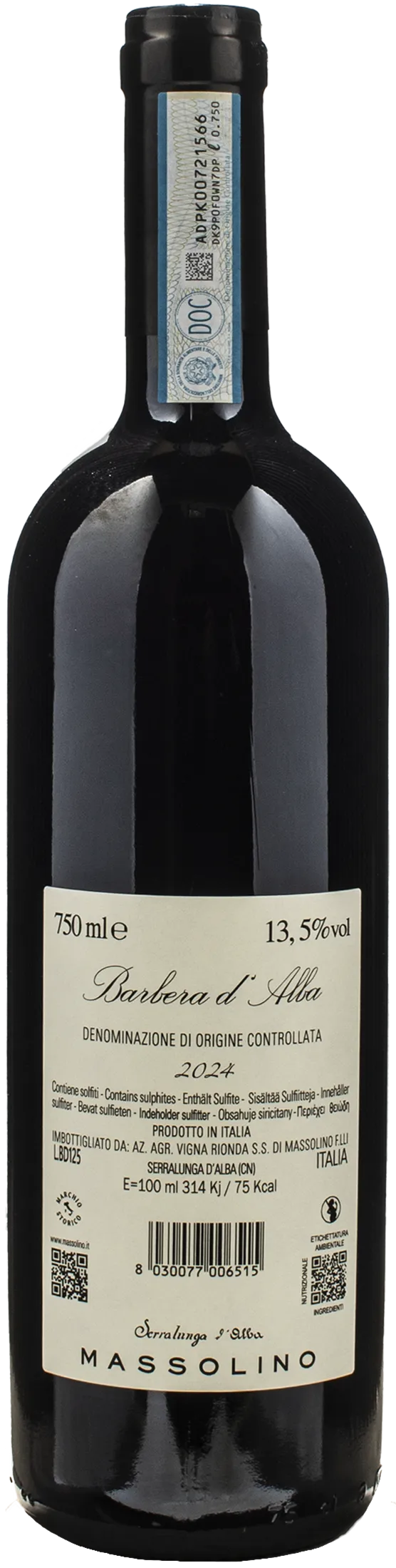 Massolino Barbera d'Alba 2024 - Image 2
