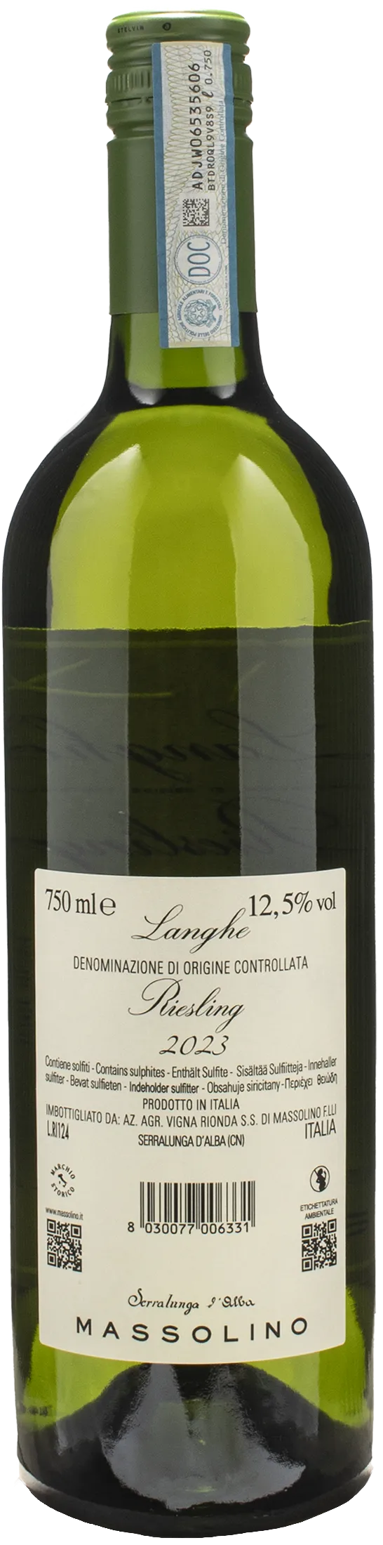 Massolino Langhe Riesling 2023 - Image 2