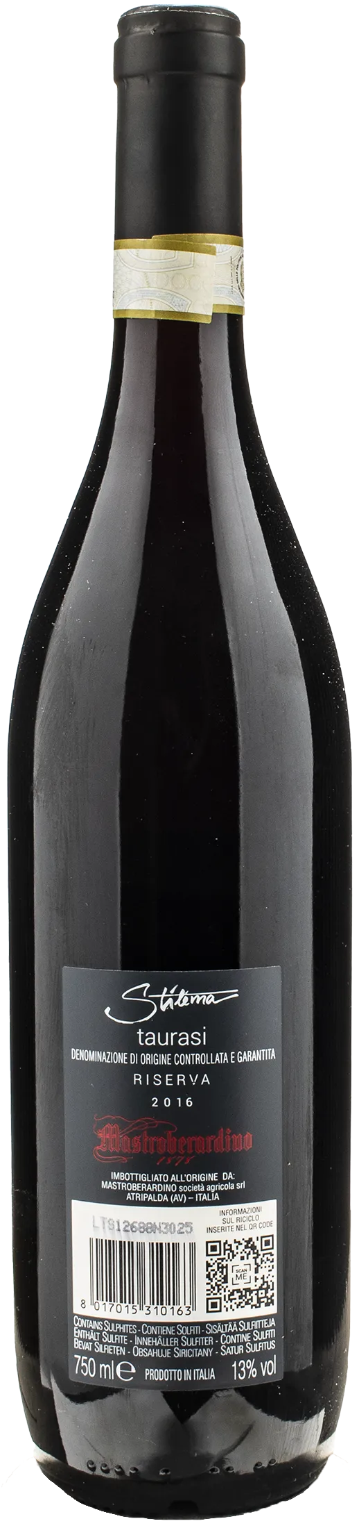 Mastroberardino Taurasi Stilema Riserva 2016 - Image 2