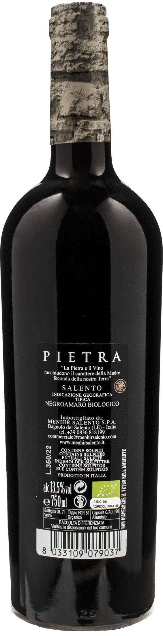 Menhir Pietra Negroamaro 2021 - Image 2