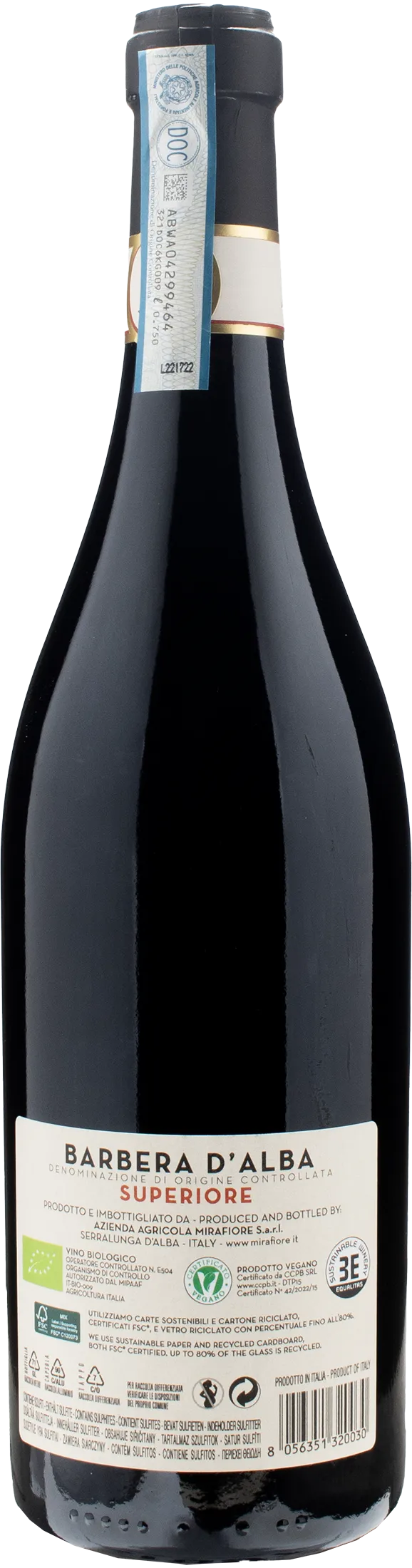 Mirafiore Barbera d'Alba Superiore 2022 - Image 2