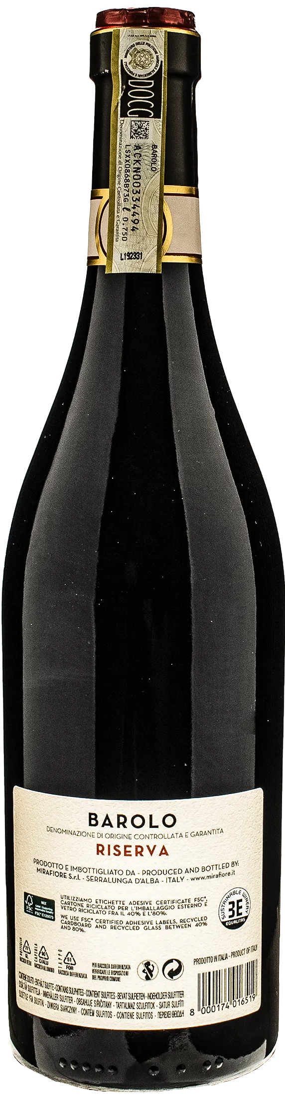 Mirafiore Barolo Casa di Mirafiore Riserva 2016 - Image 2