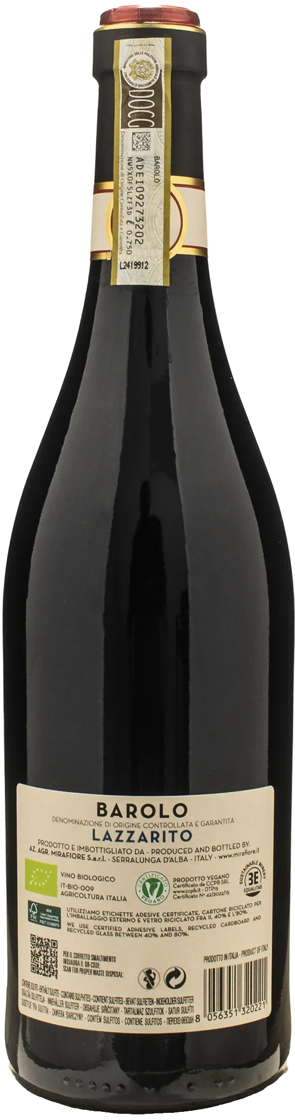 Mirafiore Barolo Lazzarito 2021 - Image 2