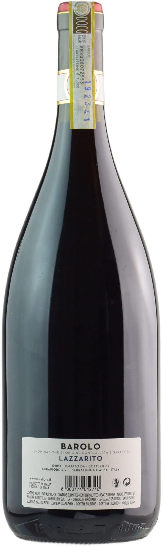 Mirafiore Barolo Lazzarito Magnum 2016 - Image 2