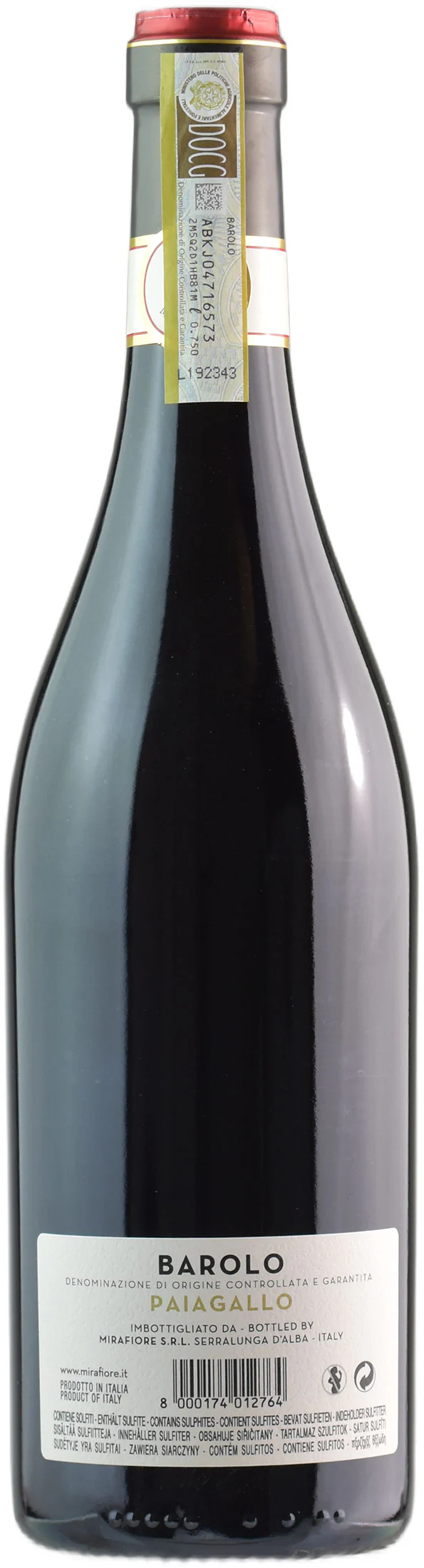 Mirafiore Barolo Paiagallo 2016 - Image 2