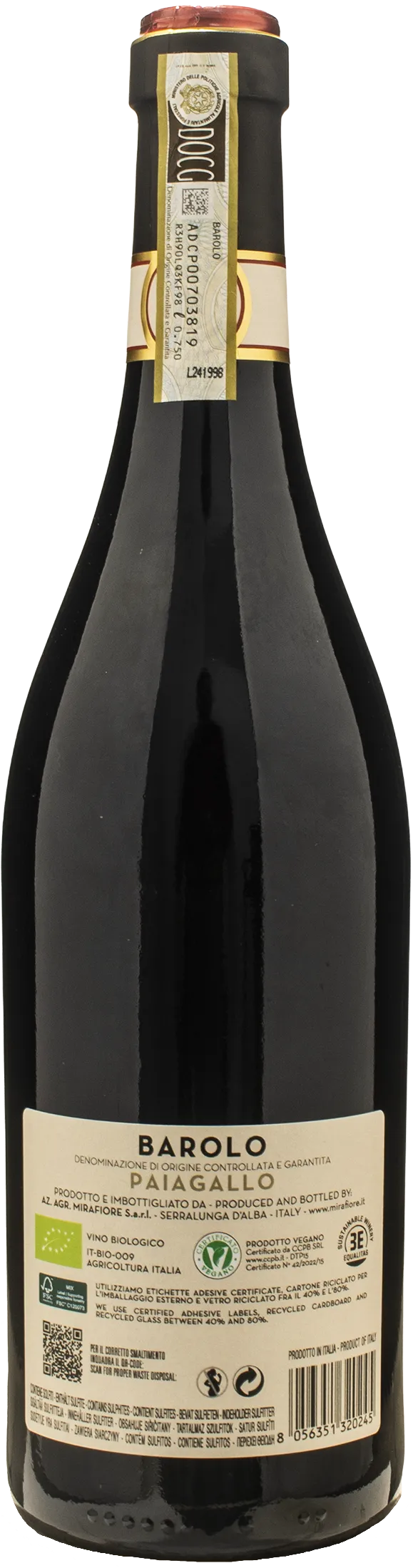 Mirafiore Barolo Paiagallo 2021 - Image 2