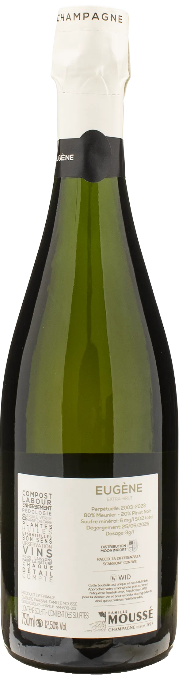 Mousse Fils Champagne Eugene Extra Brut - Image 2