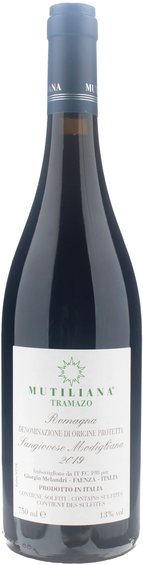 Mutiliana Romagna Sangiovese Modigliana Tramazo 2019 - Image 2