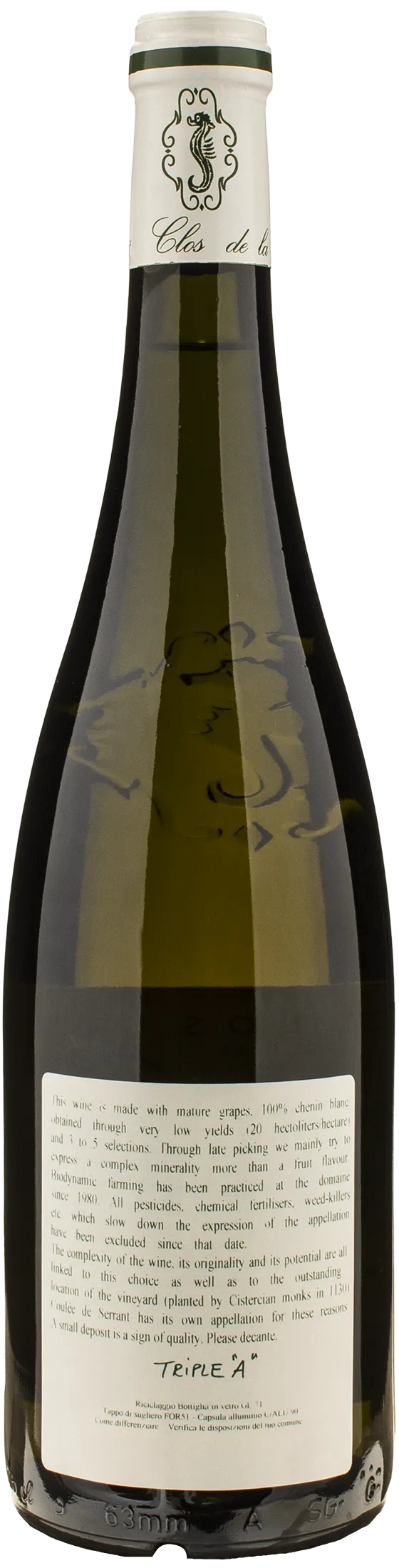 Nicolas Joly Coulee de Serrant 2023 - Image 2