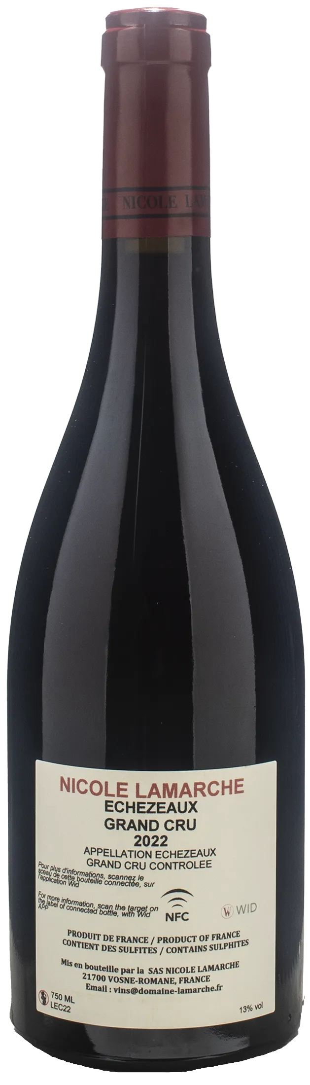 Nicole Lamarche Echezeaux Grand Cru 2022 - Image 2