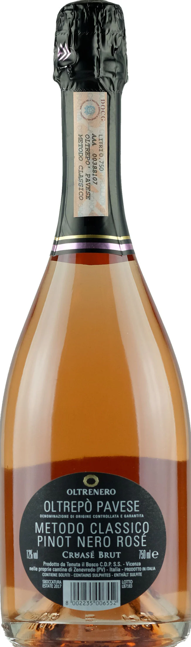 Oltrenero Cruase Rosè Brut - Image 2