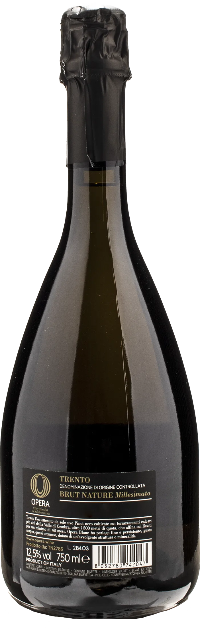 Opera Trento Blanc Brut Nature 2015 - Image 2