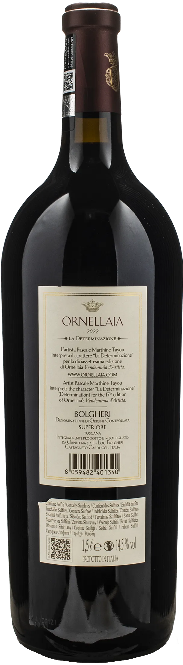 Ornellaia Bolgheri Rosso Superiore Magnum 2022 - Image 2