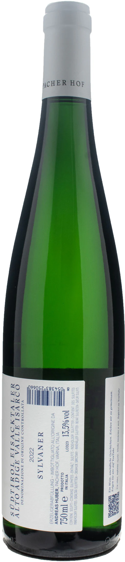 Pacher Hof Valle Isarco Sylvaner 2022 - Image 2
