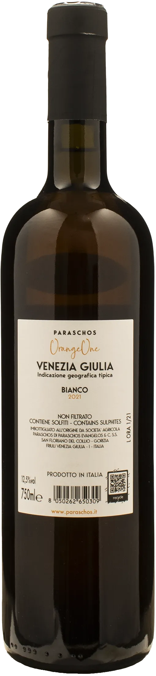 Paraschos Orange One Bianco 2021 - Image 2