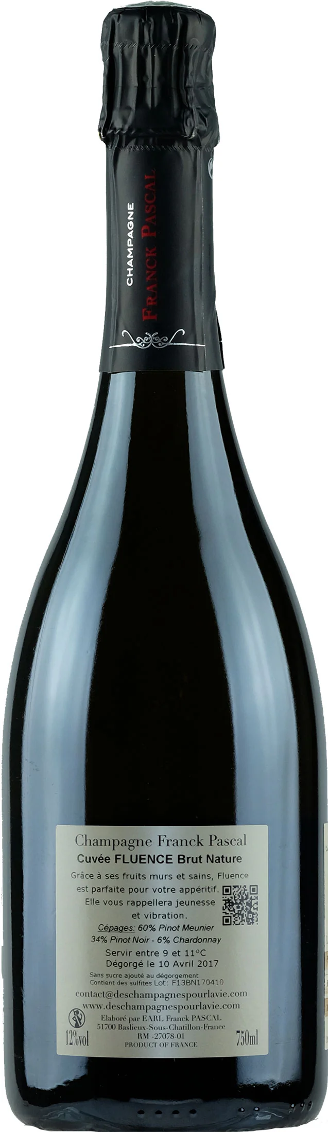 Pascal Champagne Fluence Brut Nature - Image 2