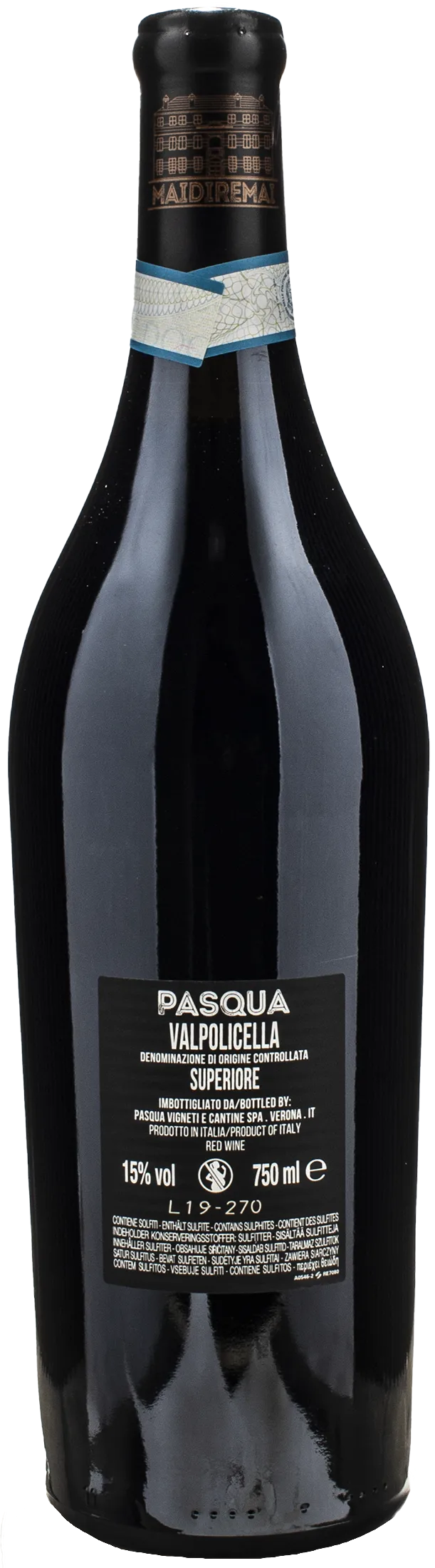 Pasqua Valpolicella Superiore Mai Dire Mai 2015 - Image 2