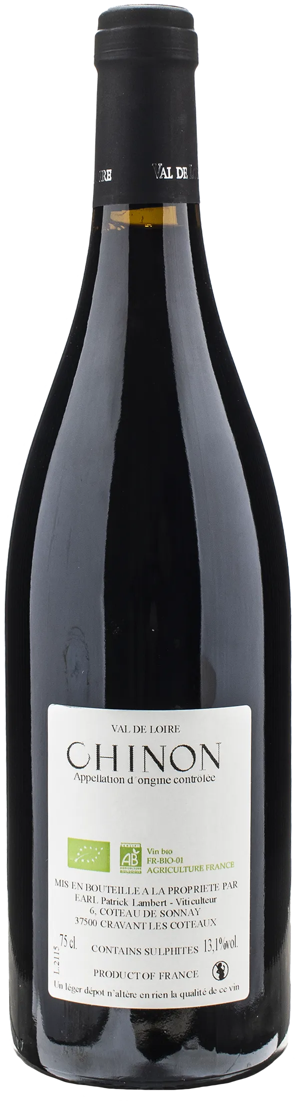 Patrick Lambert Chinon Vieilles Vignes 2019 - Image 2