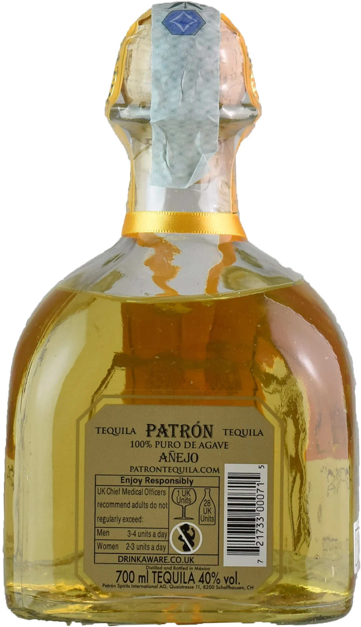 Patron Tequila Anejo 0.7L - Image 2