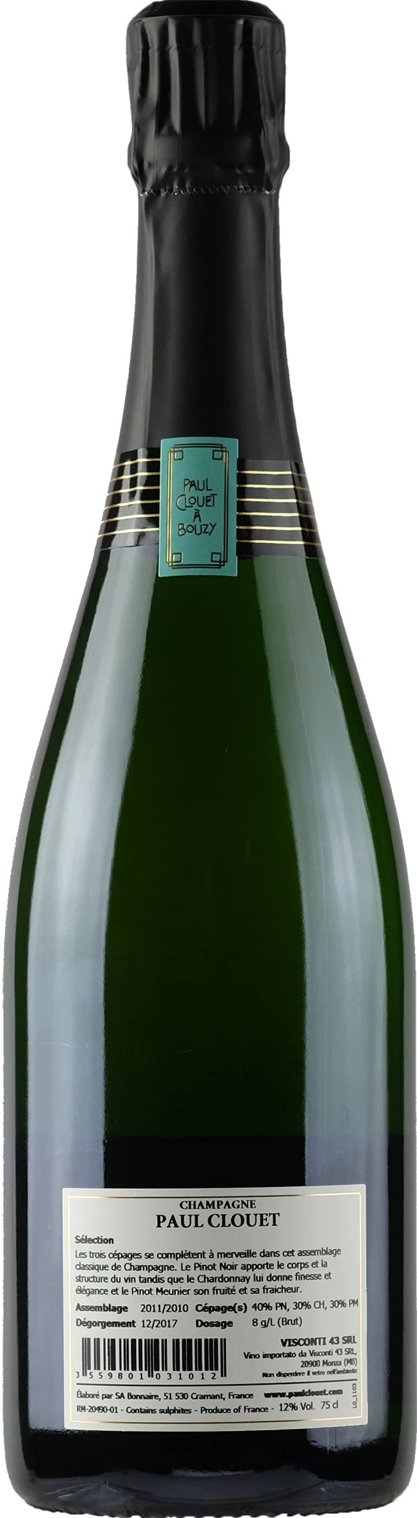 Paul Clouet Champagne Grande Reserve Brut Selection - Image 2