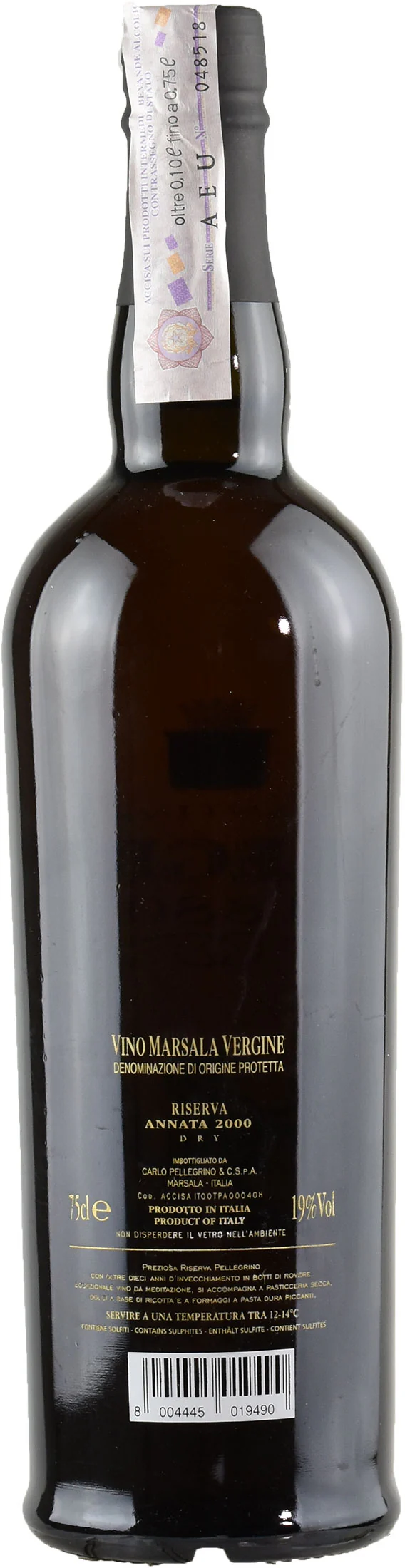 Pellegrino Marsala Vergine Riserva 2000 - Image 2