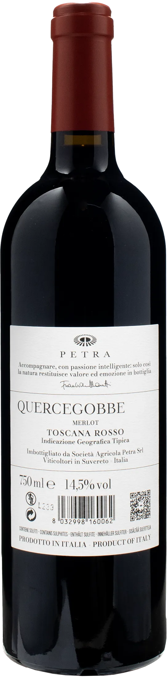 Petra Merlot Quercegobbe 2021 - Image 2