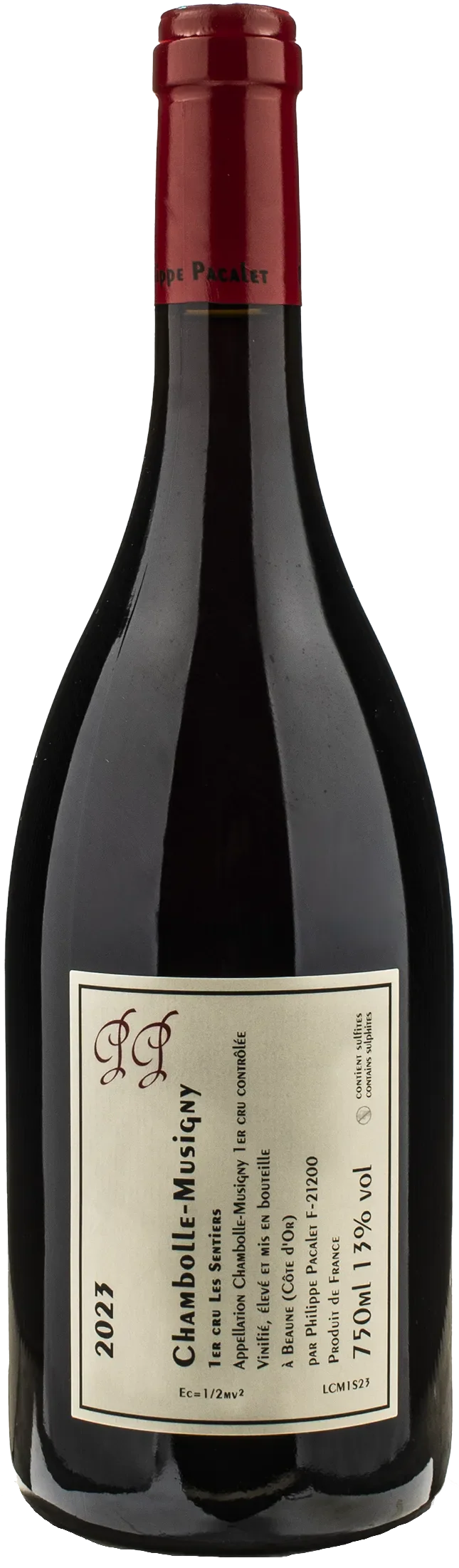 Philippe Pacalet Chambolle Musigny 1er Cru Les Sentiers 2023 - Image 2