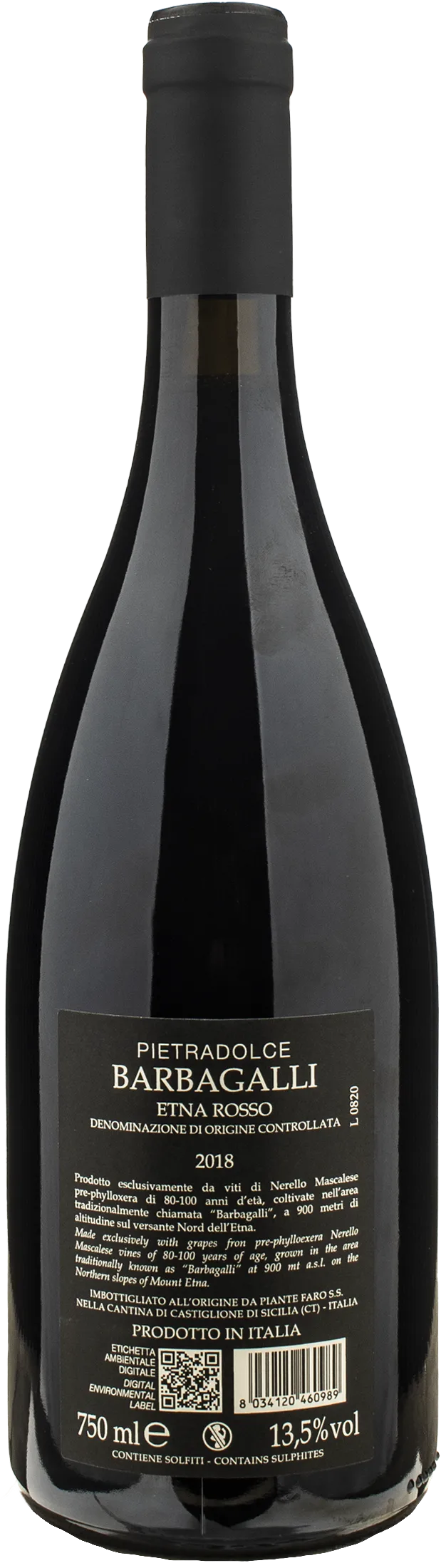 Pietradolce Etna Rosso Barbagalli 2018 - Image 2