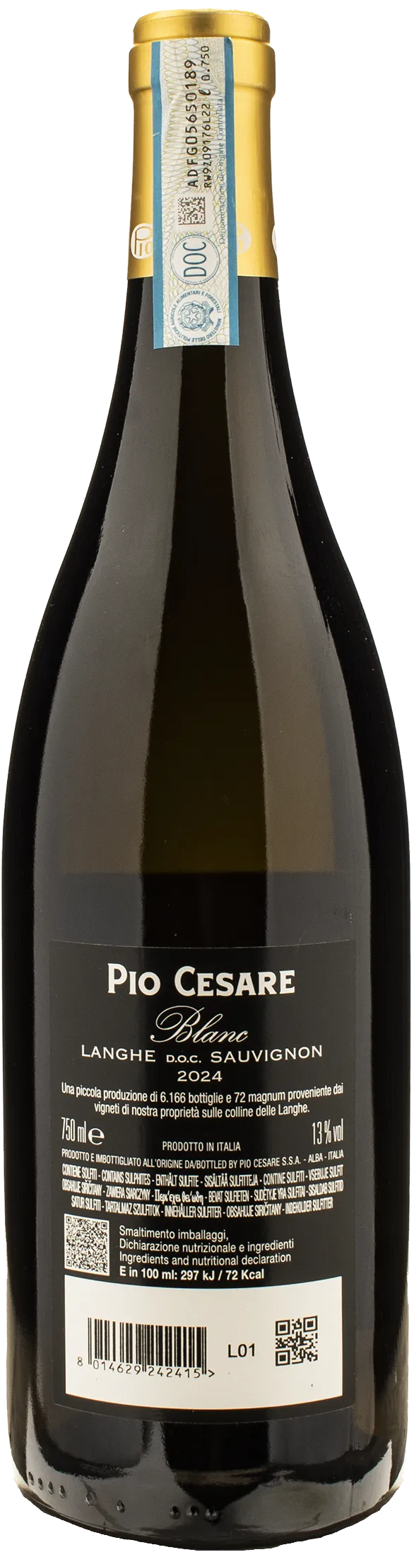 Pio Cesare Blanc Langhe Sauvignon 2024 - Image 2