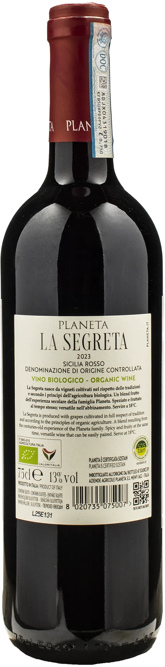 Planeta La Segreta Il Rosso 2023 - Image 2