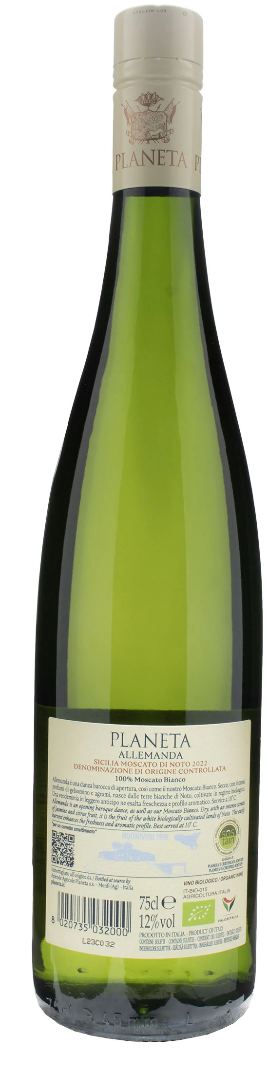 Planeta Moscato Bianco Allemanda 2022 - Image 2