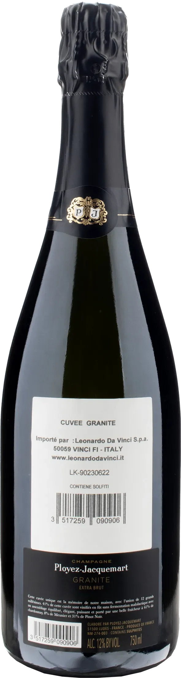 Ployez Jacquemart Champagne Granite Extra Brut - Image 2