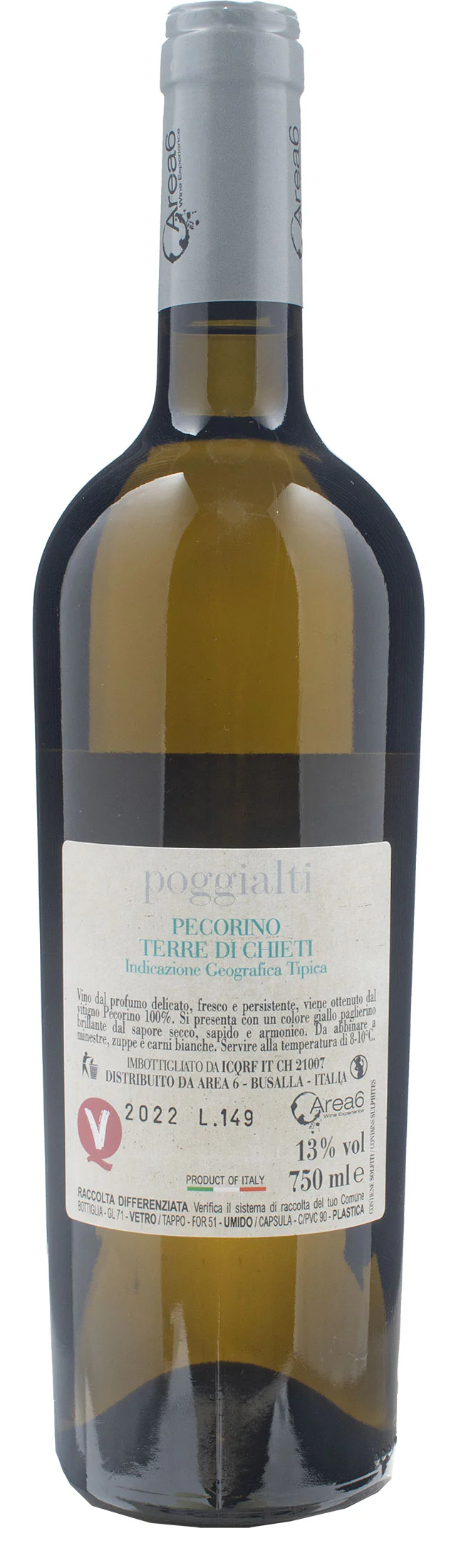 Poggialti Pecorino Terre di Chieti 2022 - Image 2