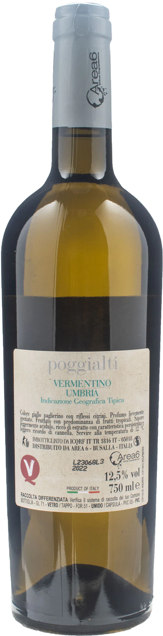 Poggialti Vermentino Umbria 2022 - Image 2
