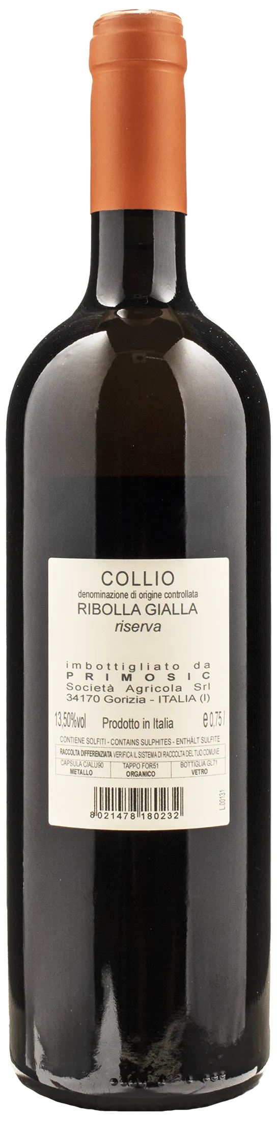 Primosic Ribolla Gialla Riserva 2019 - Image 2