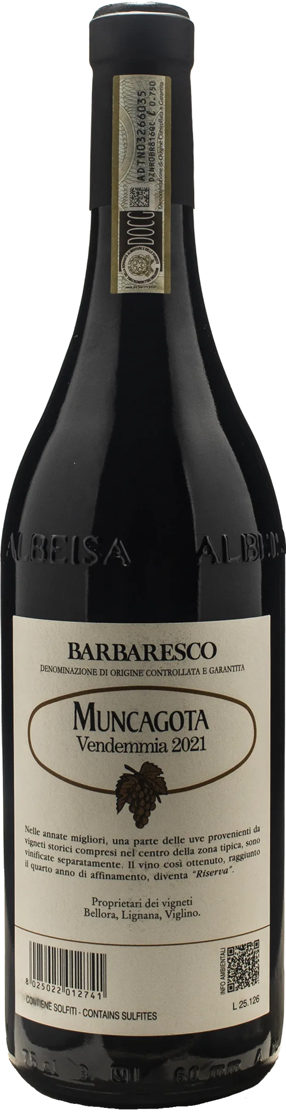 Produttori del Barbaresco Barbaresco Muncagota Riserva 2021 - Image 2