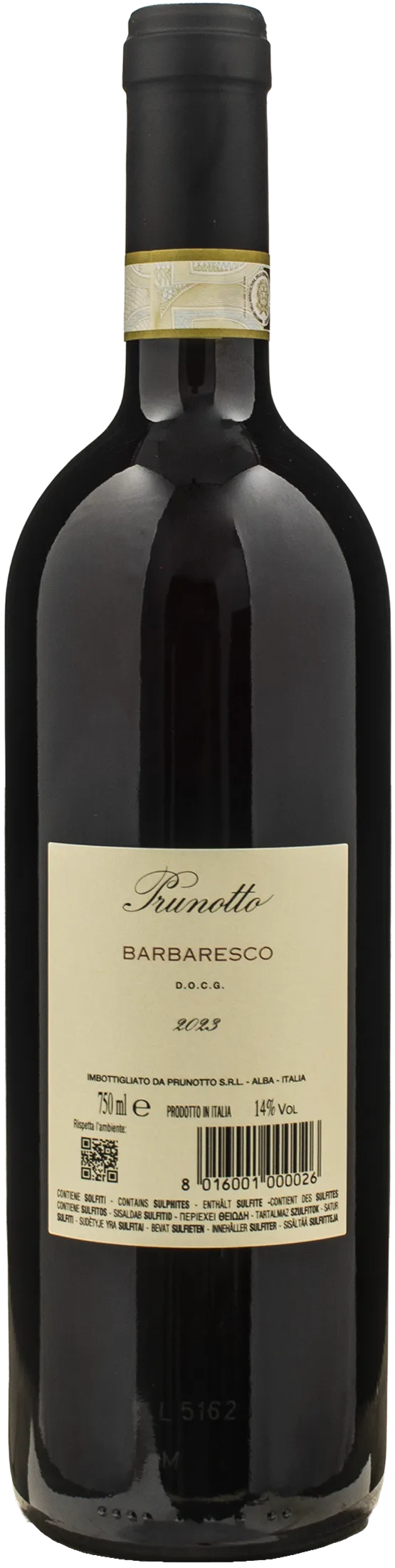 Prunotto Barbaresco 2023 - Image 2
