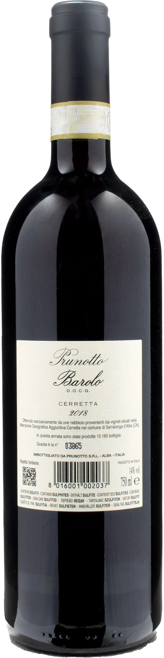 Prunotto Barolo Cerretta 2018 - Image 2