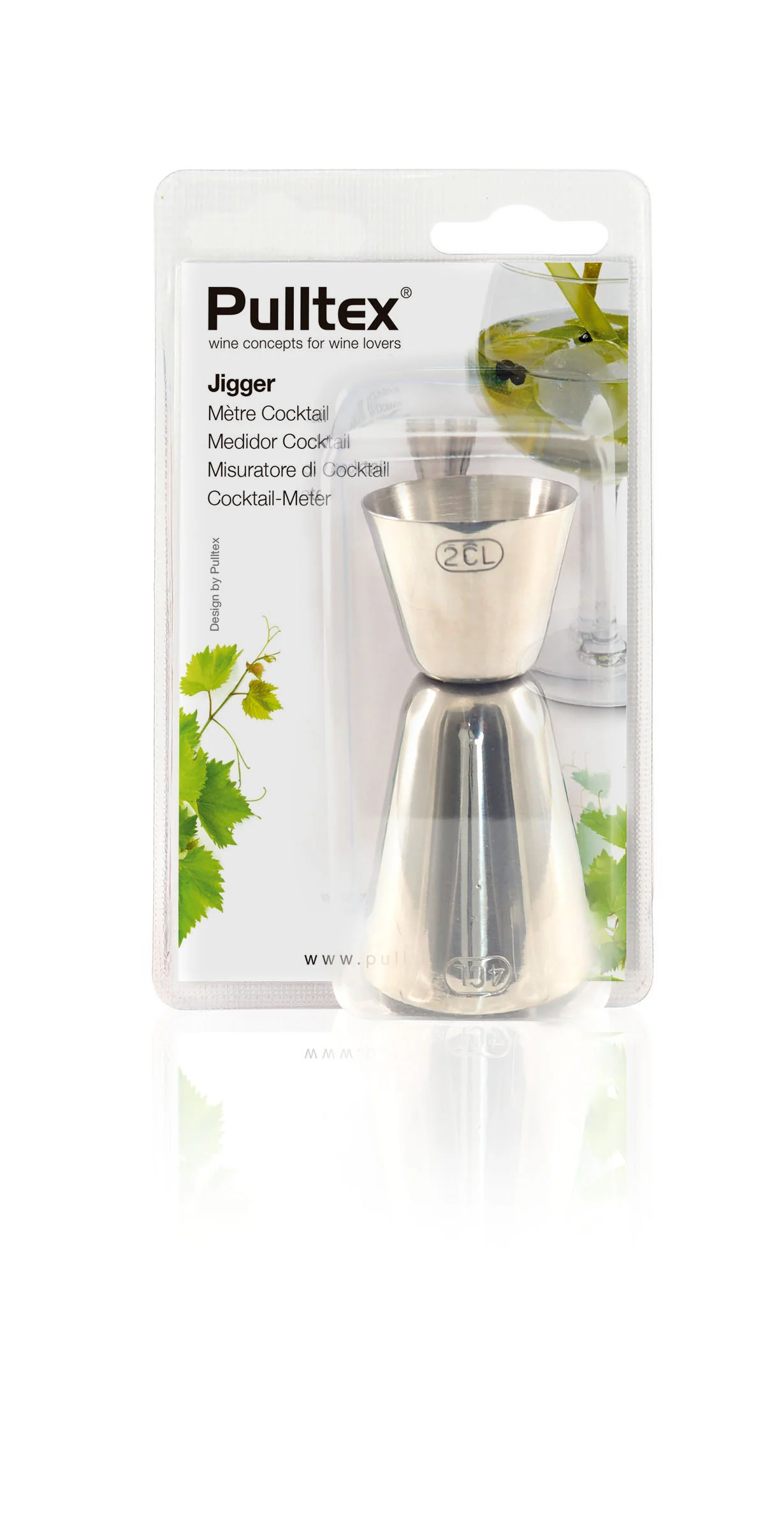 Pulltex Cocktail Jigger Inox - Image 2