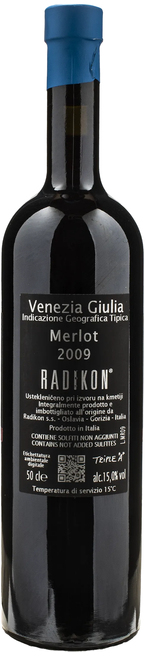 Radikon Merlot 0.5L 2009 - Image 2