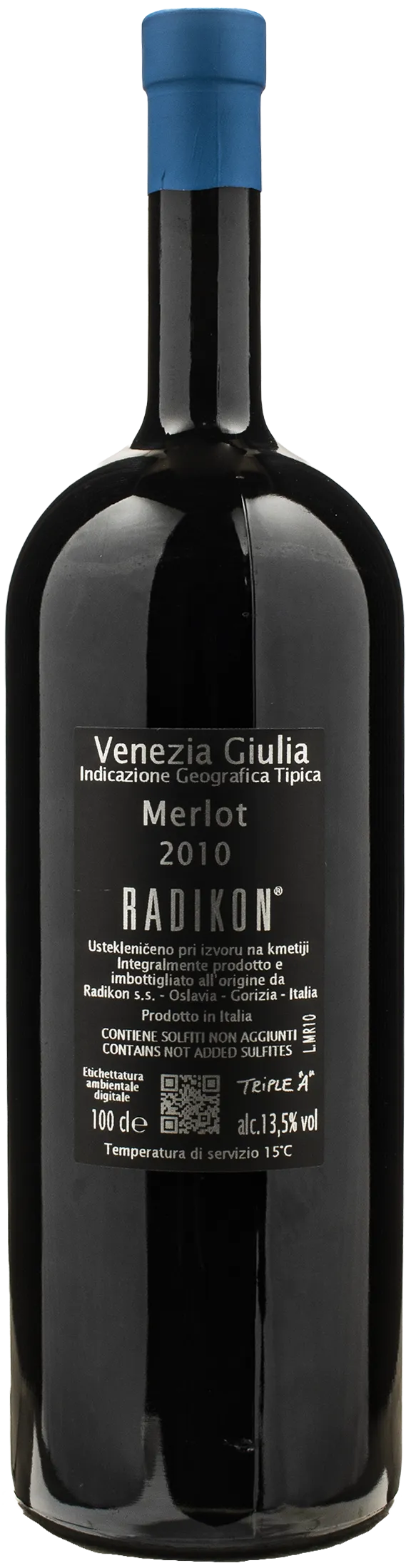 Radikon Merlot 1Litro 2010 - Image 2