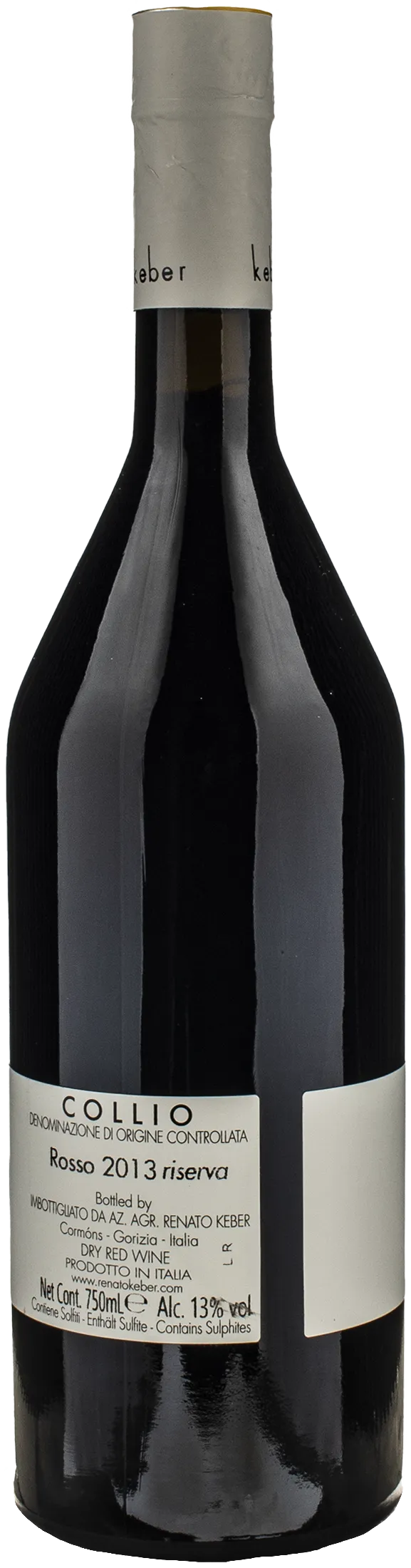 Renato Keber Collio Rosso Riserva 2013 - Image 2
