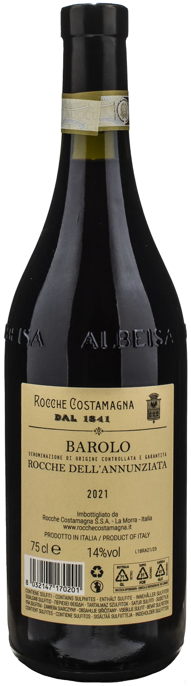 Rocche Costamagna Barolo Rocche dell'Annunziata 2021 - Image 2