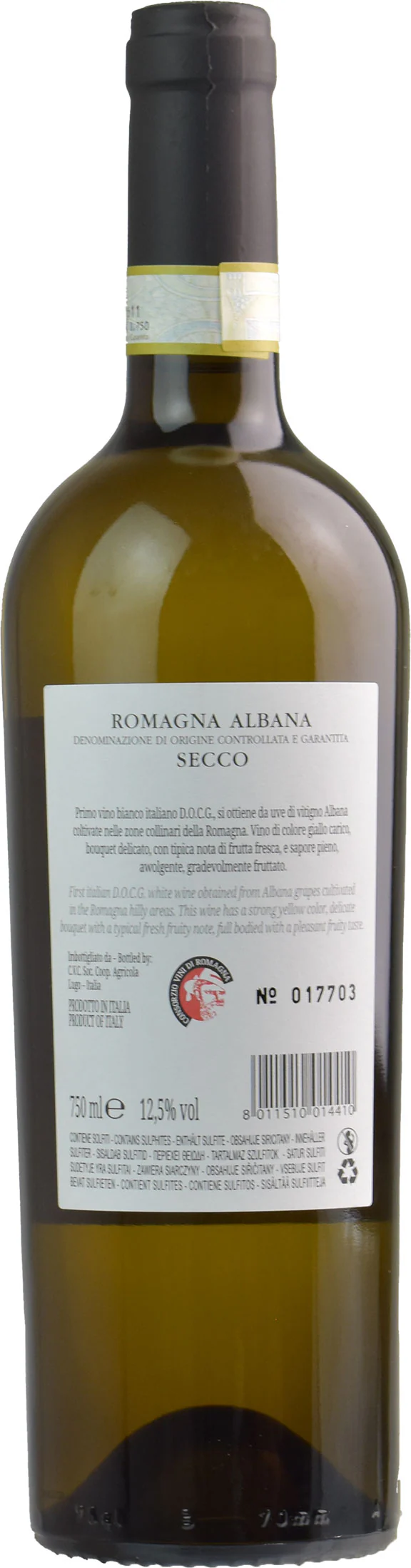 Romandiola Romagna Albana Secco Novaluna 2022 - Image 2